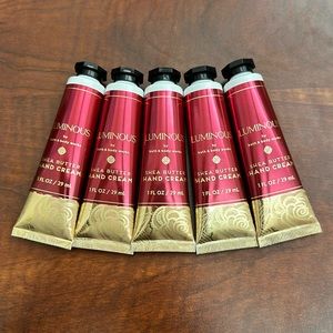 BBW 5pc Luminious Hand Creams